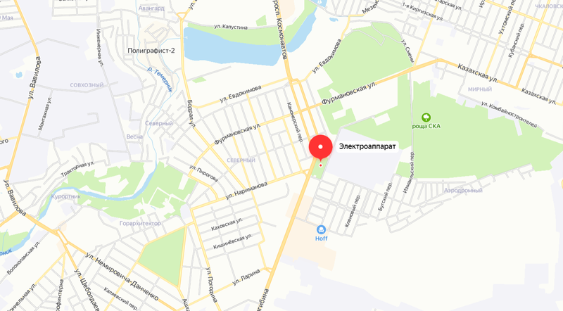 Investor is interested in the square Electroapparat in Rostov