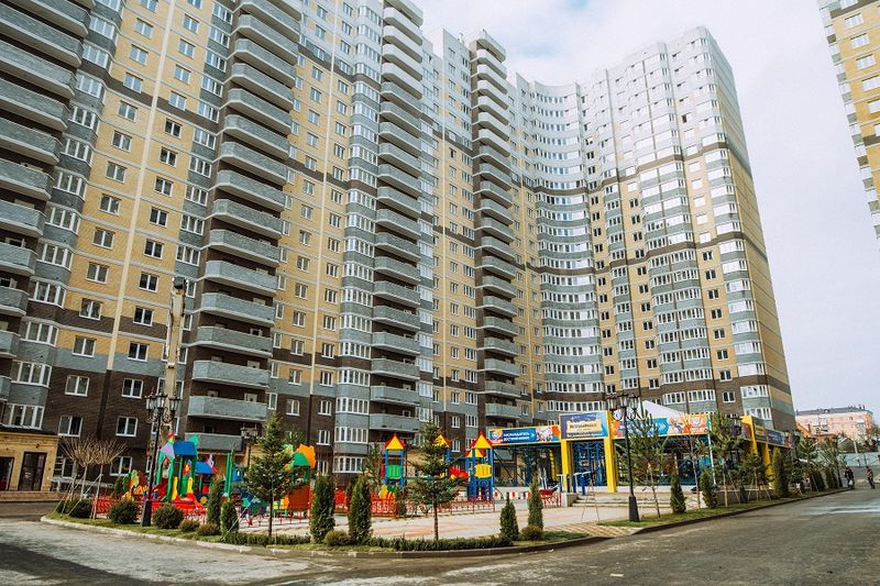 The Krasny Aksay residential district creates a comfortable living environment for its residents 