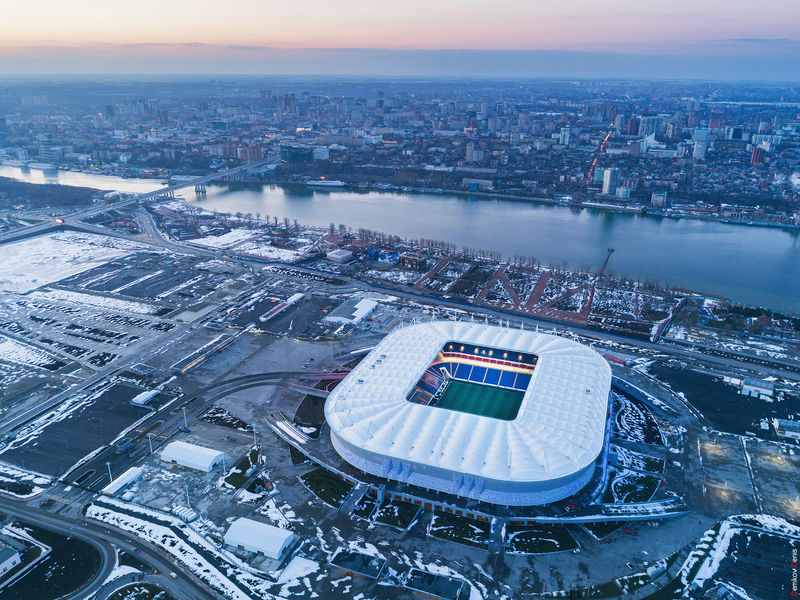 Представители FIFA и Оргкомитета «Россия-2018» посетят стадион «Ростов-Арена»
