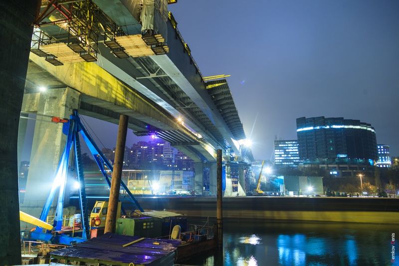 Voroshilovsky Bridge Is 90% Ready
